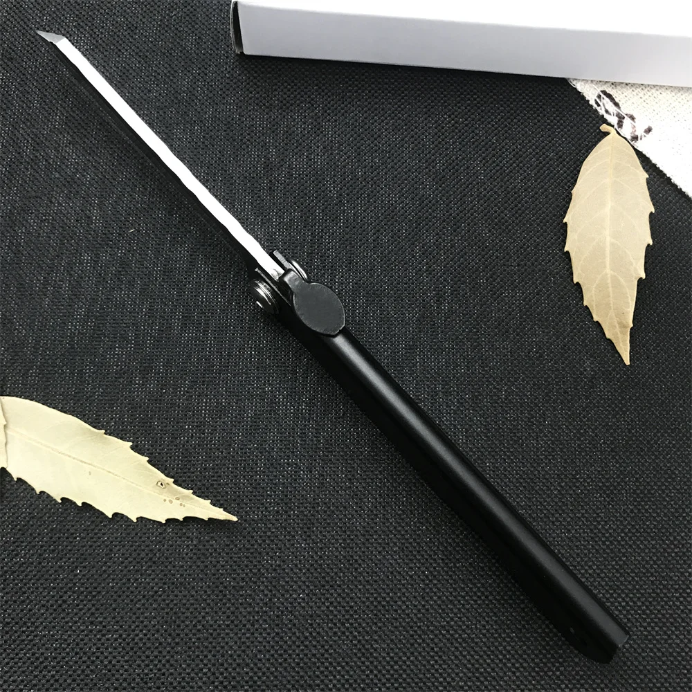 Higonokami Damascus Steel Tanto Blade Folding Knife Aluminum Handle Outdoor Camping Knives Tactical Hunting EDC Collection Tools - view 4