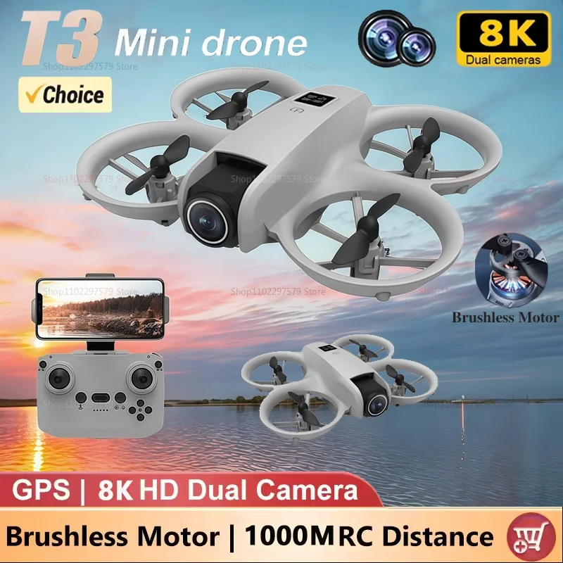 New T3 Drone 8K Hd … - image