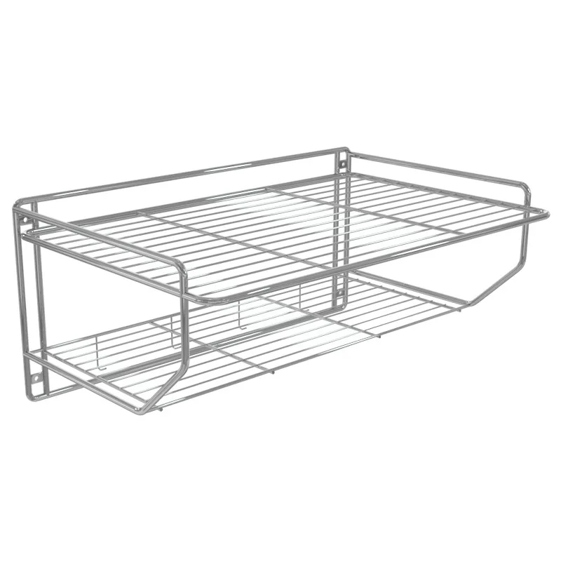 

Kitchen rack Stainless steel microwave oven rack Multi-layer oven storage rack Household goods storage Wall hanging