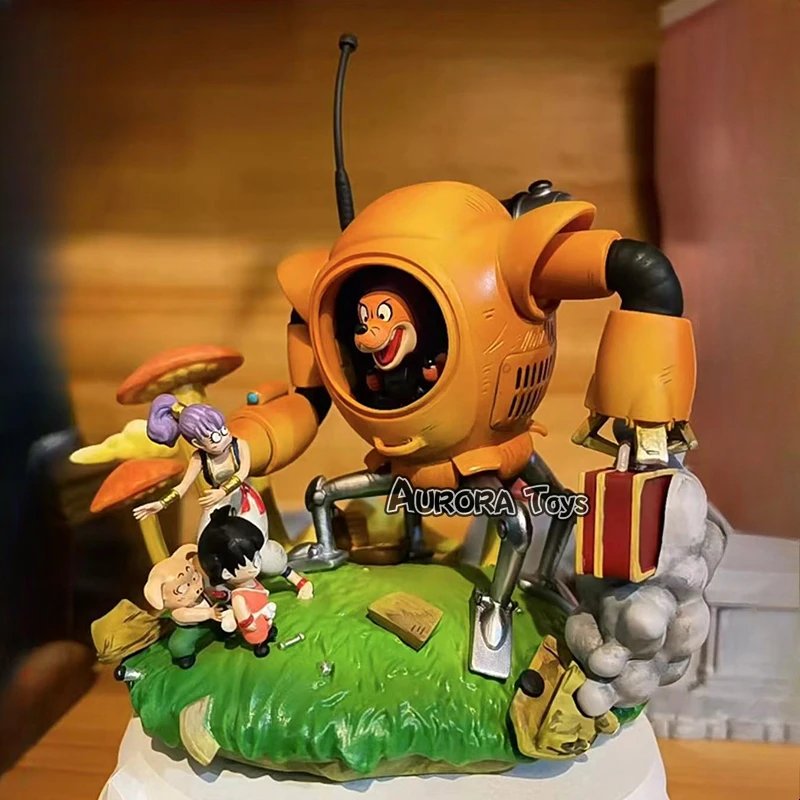 

Anime Dragon Ball Shu Robot Vs Son Goku Figure Pvc Statue Action Figures Collectible Model Toys Gifts