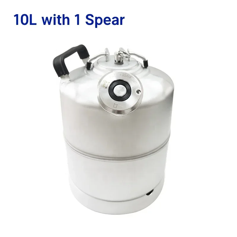 

-Craft Beer Dispenser Fit Spear With 1 to 4 Outlets Bar Dual Beer Line Cleaning Keg