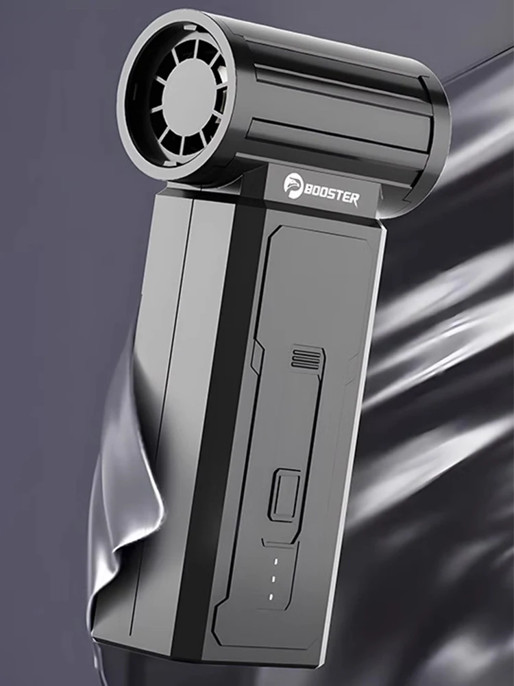 Poderoso USB recarregável elétrico Air Blower, Turbo Jet Fan, Brushless Motor, de alta velocidade, Violento Cabelo Secador, Poeira Blower, 130000 RPM