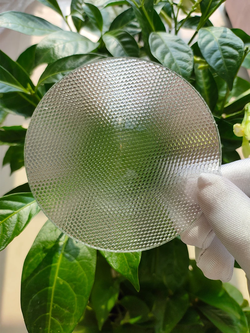 Fresnel Compound Fly szkła okularowe fotografia z koncentracją Led w celu poprawy wydajności świetlnej eliminuje żółtą PMMA