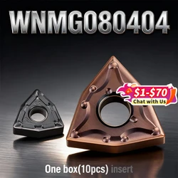 Insert Insert inserto in metallo duro per utensile da tornio esterno MWLNR WNMG R/L lama in acciaio inossidabile tornio CNC