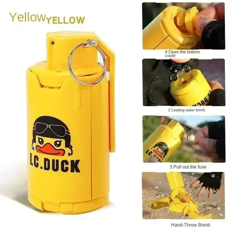 Jouet de jeu de balle d'eau rebondissante 2026 – Modèle d'effet de fumée de style M18 pour jeux de famille