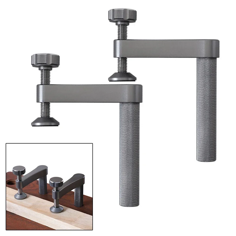 

Innovative Technology Meets Practical Design In This Essential Dual Pack Of Adjustable Benching Clamps For All Types Of Projects