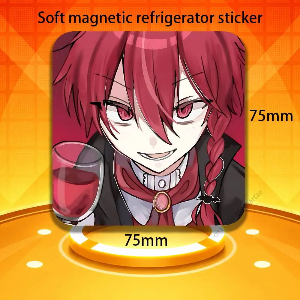 Zeno Remake Anime Fridge Magnet Personalized Magnetic Durable Plastic Square Picture Surface Fridge Magnets