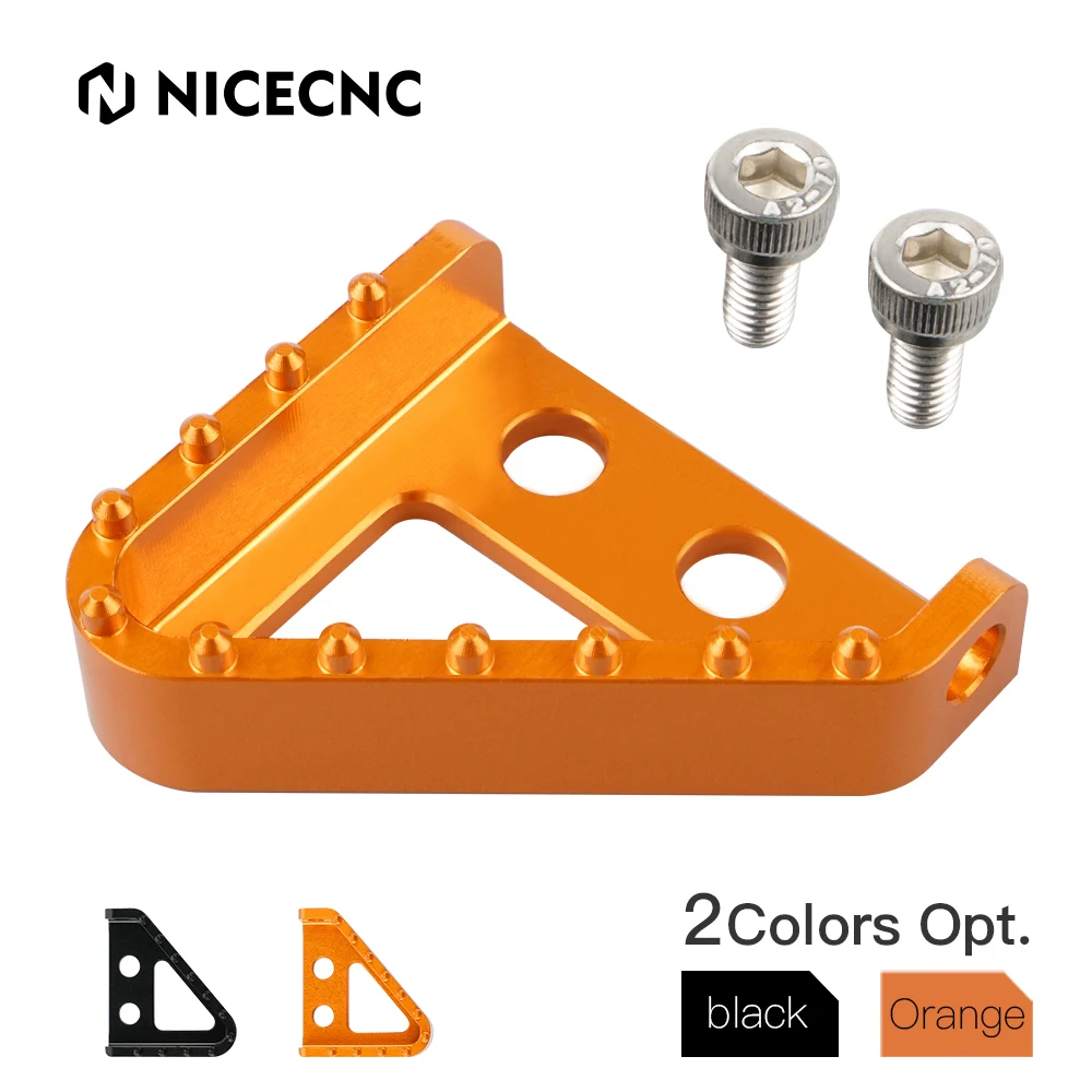 NICECNC Brake Pedal Step Plate Tip For KTM 125 250 300 350 450 690 950 1090 1190 1290 For Husqvarna FE FX FC FE Husaberg Beta RR