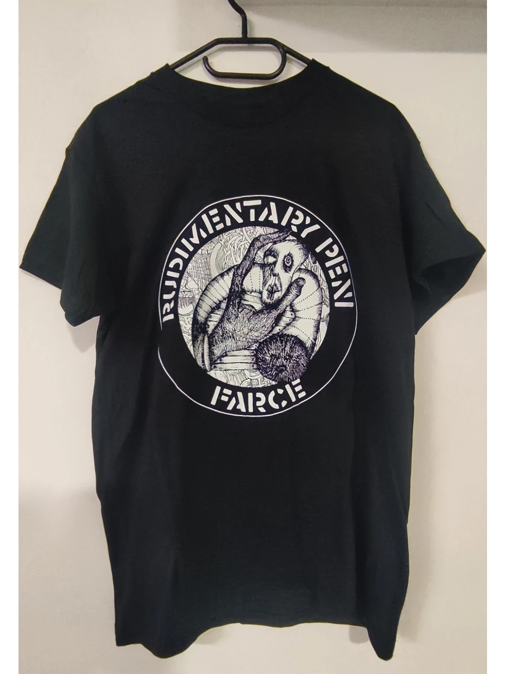 Original Punk Hardcore Anarchist Coarse Conflict T-Shirt Pure Cotton Unisex Regular Fit Short Sleeve Men's T-shirts for Summer