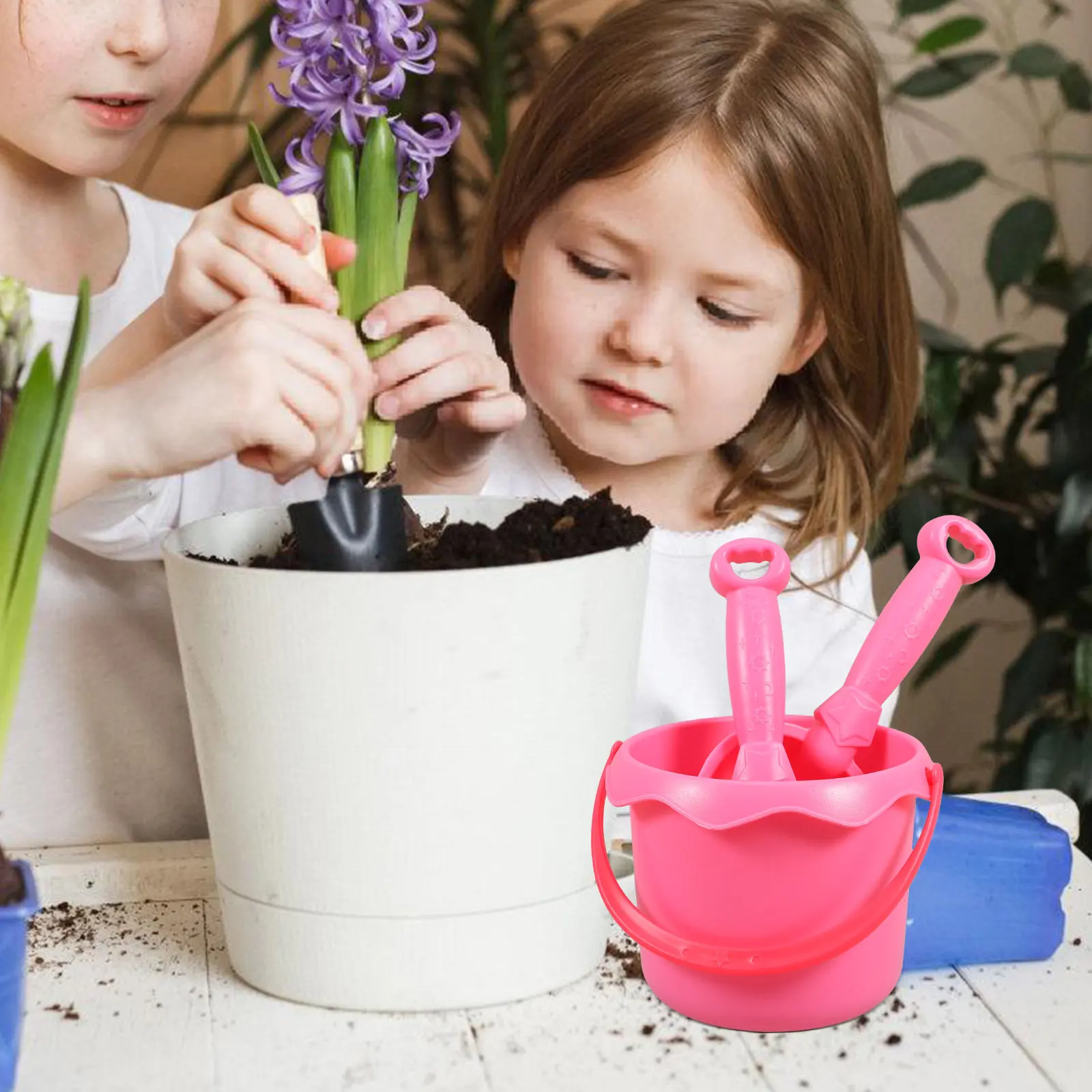 

Набор из 3 мини-инструментов для детей: лопатка, грабли, ведерко для пляжа, садоводства, раннего развития и игр с песком