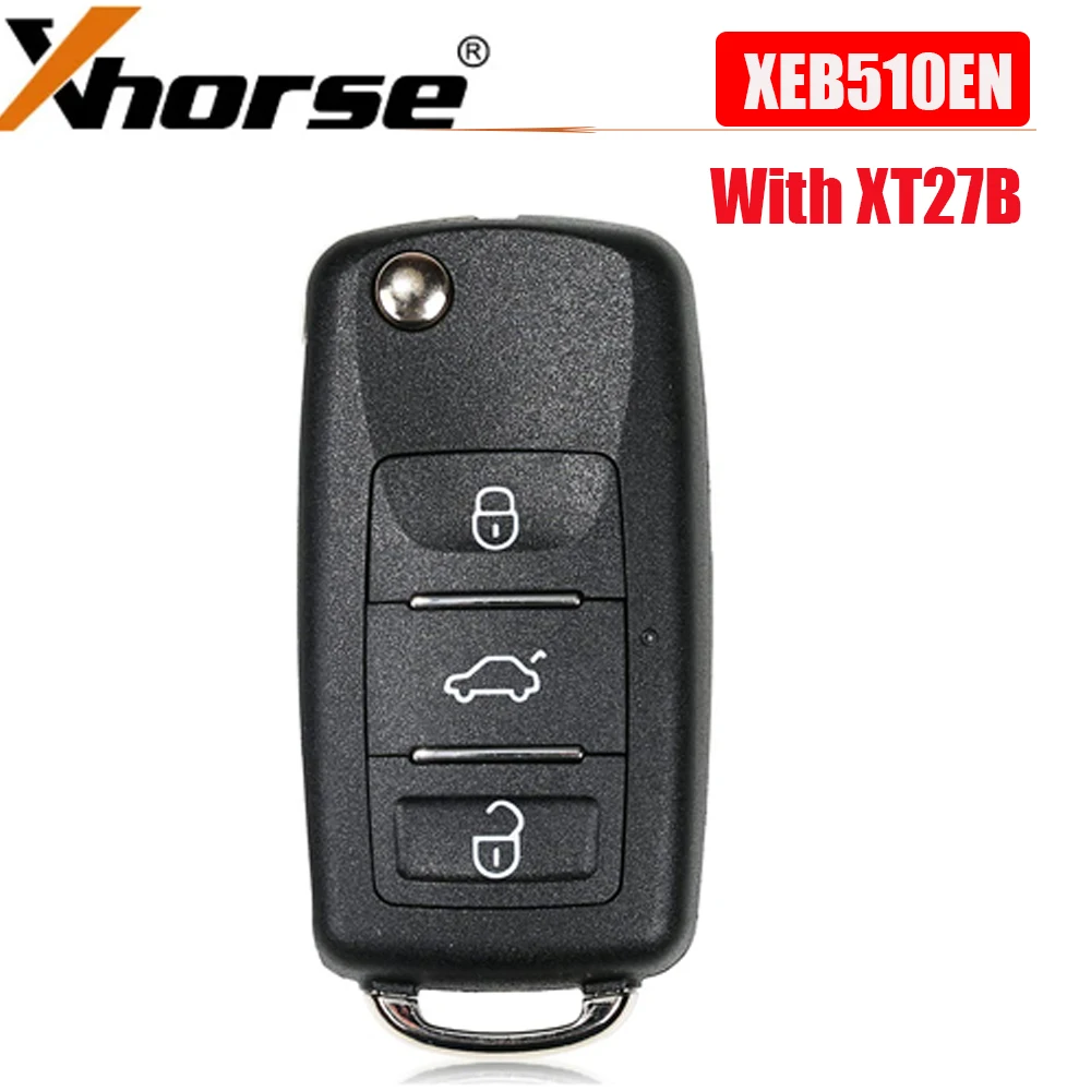 5PCS XHORSE XEB510EN Super Remote B5 Type Universal Smart Key within XT27B VVDI Super Chip English Version