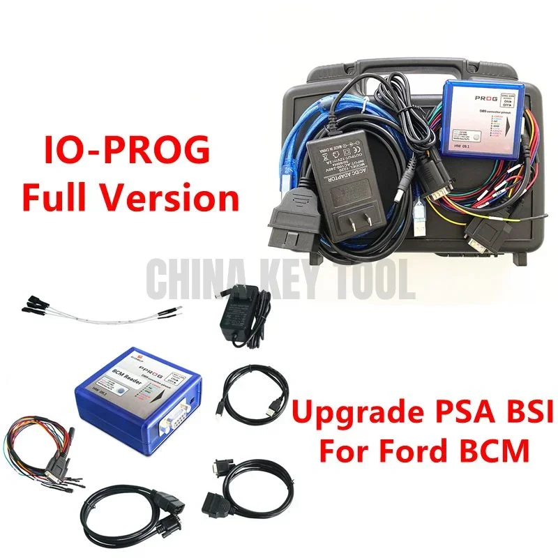 IO PROG Full Version PSA io Terminal Original IOPROG New license Added for Ford IO PROG Reading ECU Programmer for GM/Opel