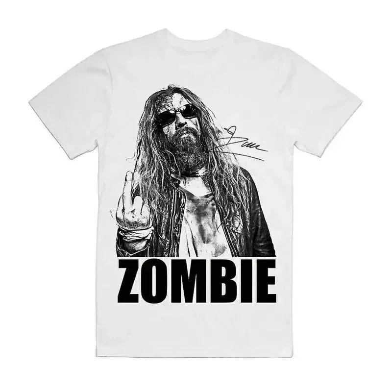 Rob Zombie Zero F Given Ever White T Shirt Classic Funny