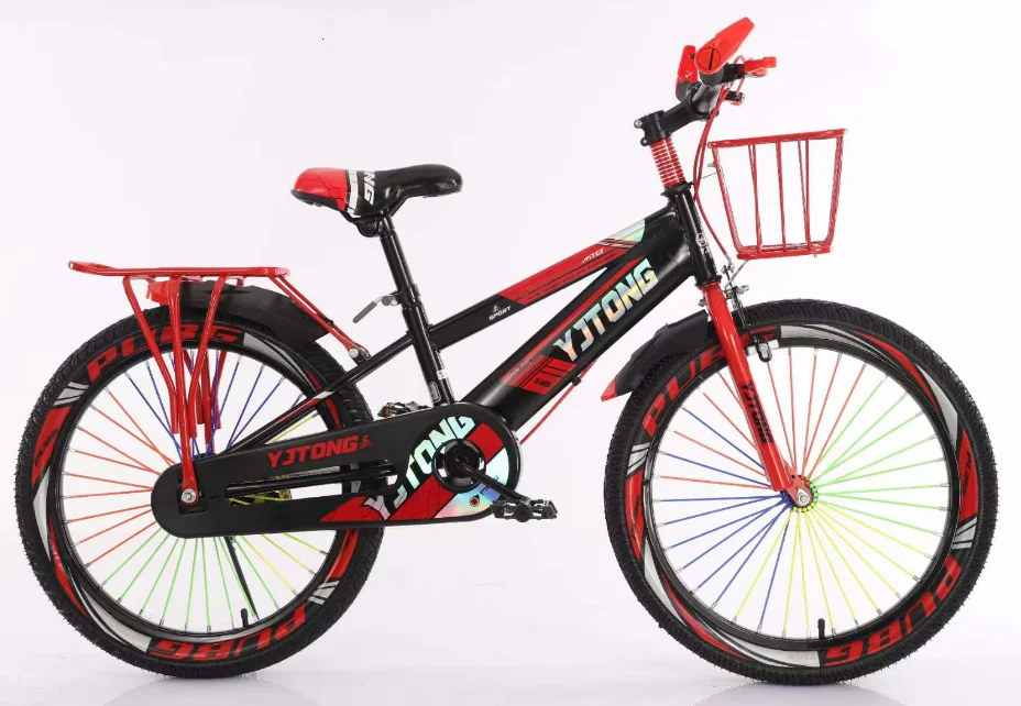 Children's Bicycle 4-10 Years Old Children's Balance Car Brake Cable With Backrest 20 Inches Children's Bike view 6