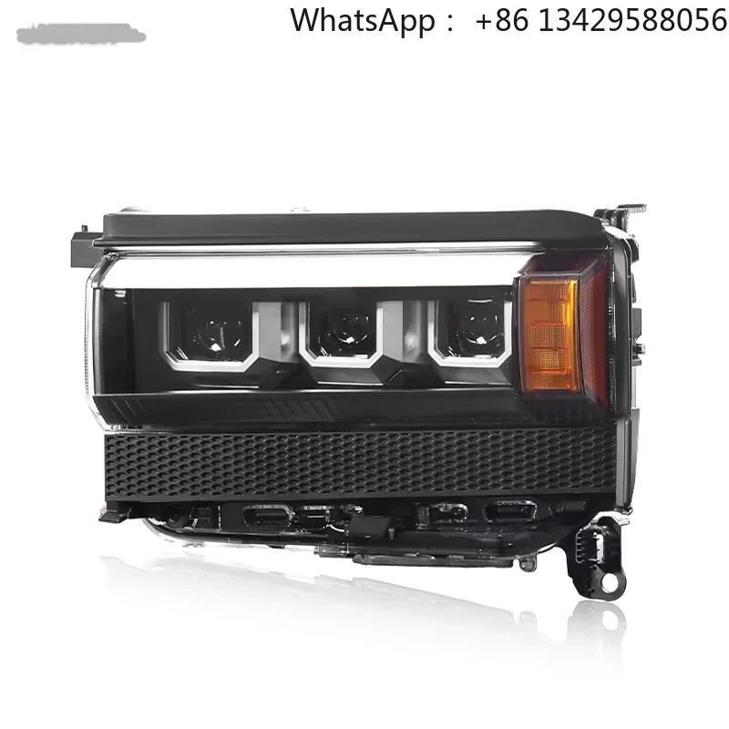 

Suitable 24-25 for Prado Lc250 Headlight Assembly Tx Version Led Three-Lens Daytime Running Light Turn Signal