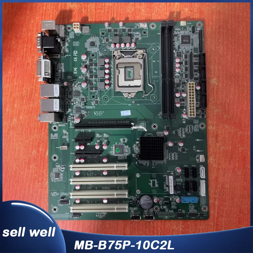 Industrial control computer motherboard MB-B75P-10C2L