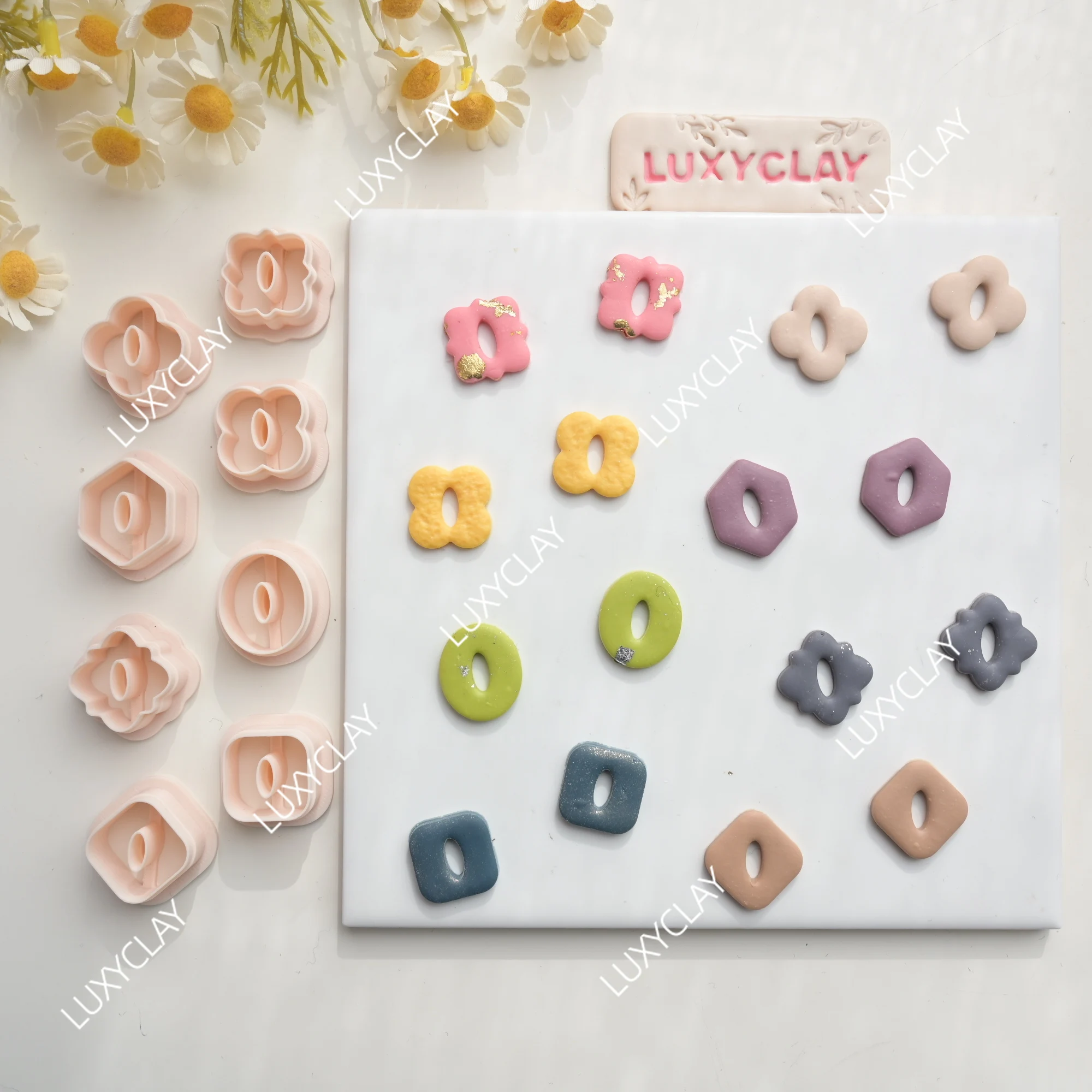 Set di 8 Stampi in Argilla per - Diamond Stud Earrings recensione e prezzo