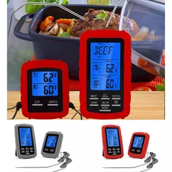 Digital BBQ Meat Thermometer Probes Wireless Remote Barbecue Kitchen Grill Cooking Thermometer