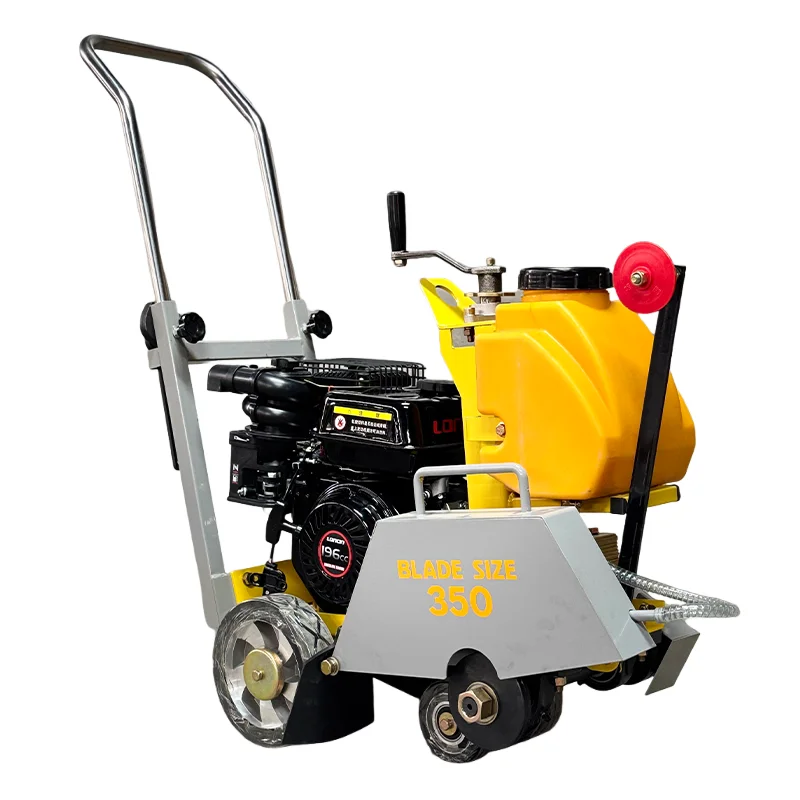 

350mm Walk Behind Concrete Cutter Gas Engine Road Cutting Machine Asphalt Floor Saw