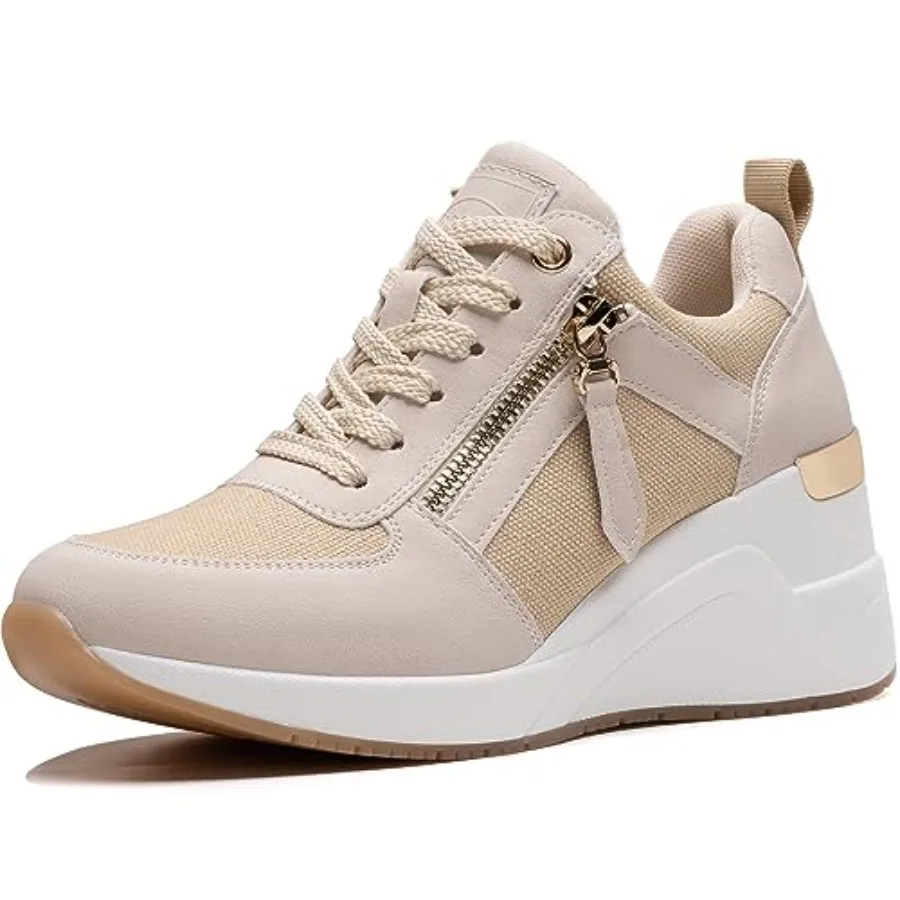 

High Heel Wedge Sneakers for Women