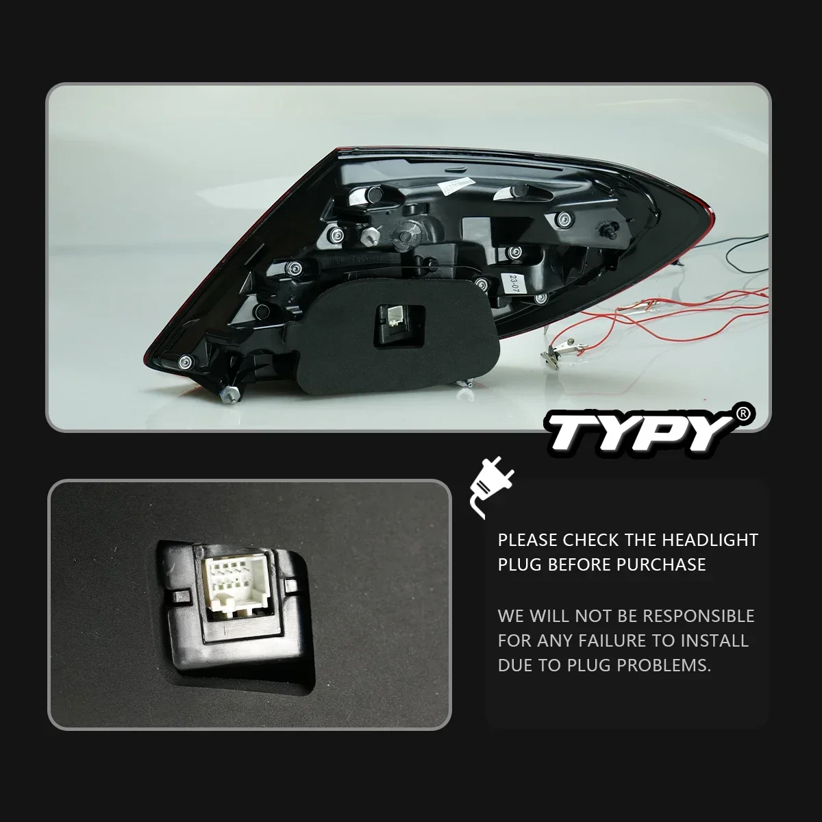 

TYPY Car For Benz E-Class W213 Taillights 2016-2019 Upgrade Modified New DRL Dynamic Turn Signal LED Taillight Auto Accessories