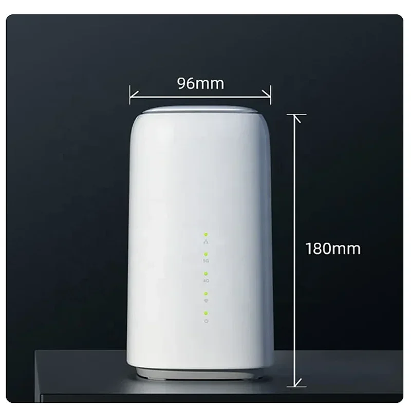 FIBERHOME 5G LG6121F CPE 5G NR n1/3/5/7/8/20/28/38/40/41/77/78 CELLULAR WIRELESS ROUTER AX1800 QUAD CORE WIFI 6 Home Router