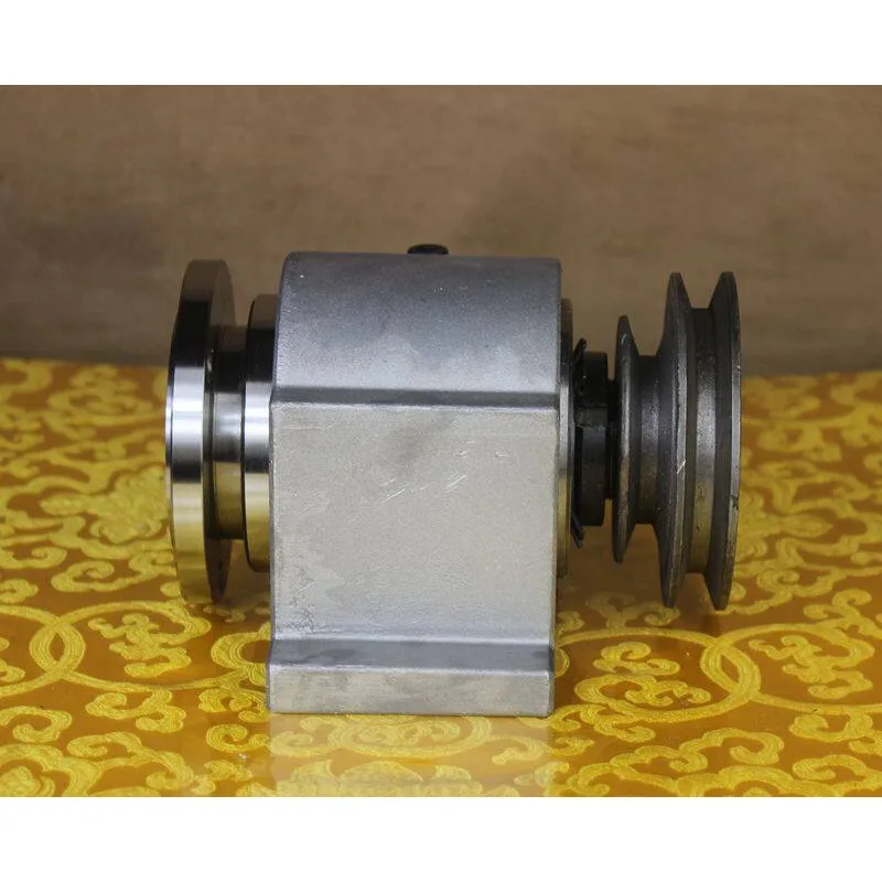 1pcs High strength lathe spindle he-ad assembly with flange cone bearing