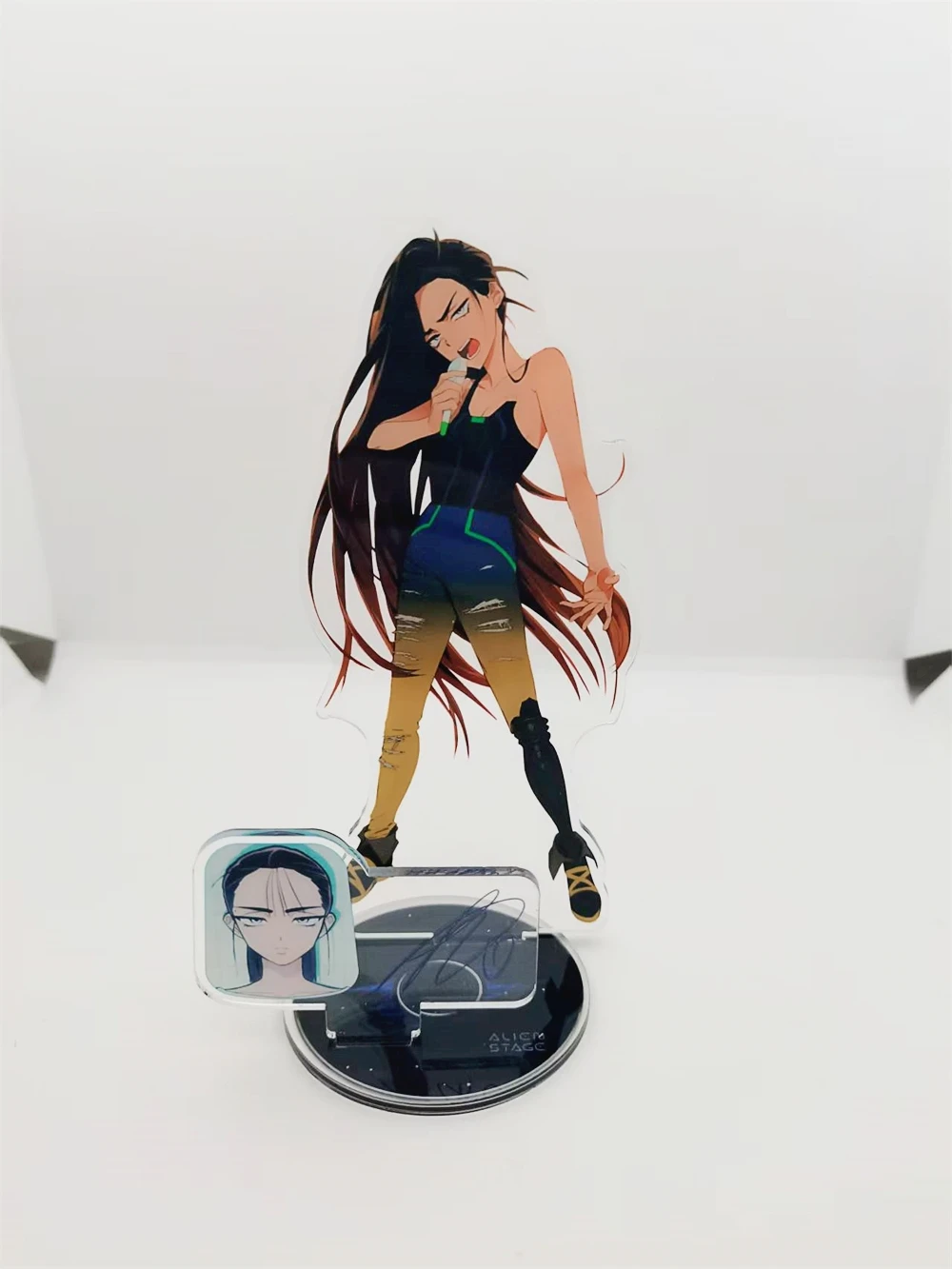 أنيمي الغريبة المرحلة إيفان و تيل هدية دمى أشكال الاكريليك حامل نموذج عمل الشكل حلية اكسسوارات نماذج سطح المكتب الحلي