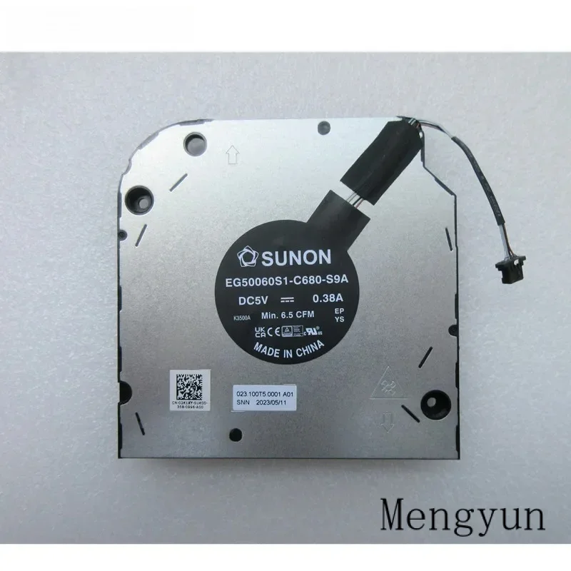 New Original Laptop CPU Notebook PC Cooling Fan For DELL Latitude 5540 13th Gen SUNON EG50060S1-C680-S9A 02K1XY 023.100T5.0001