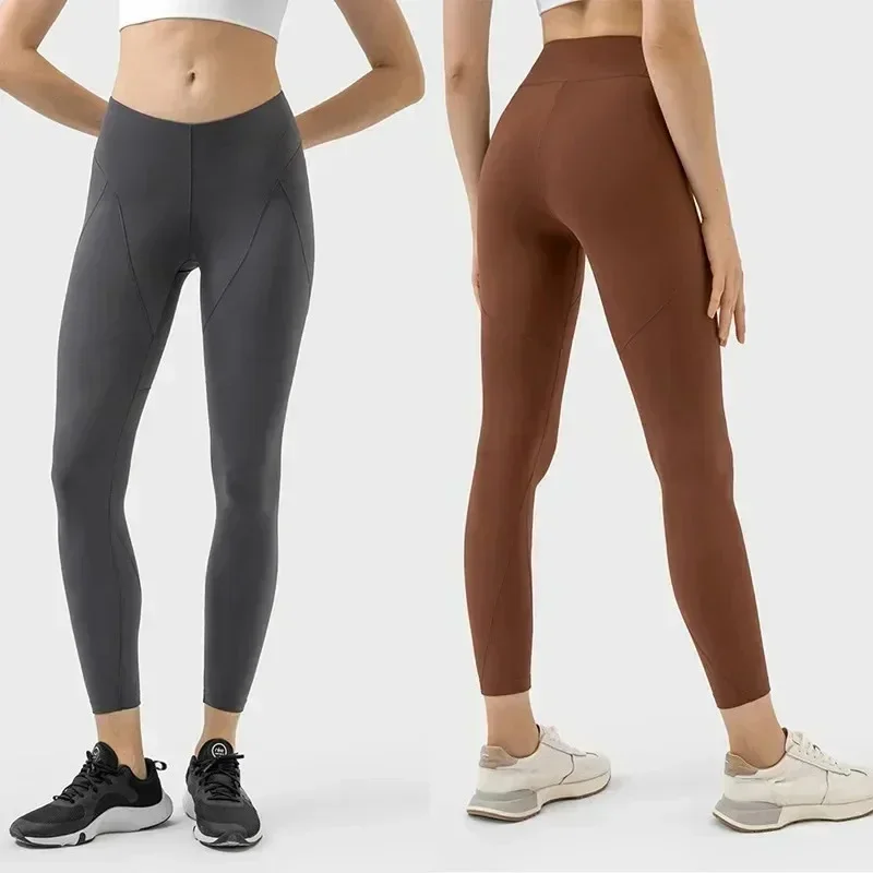 Lemon Align-pantalones de tiro medio de tela supersuave, Leggings de Yoga ligeros elásticos de 25 "y 4 vías, máxima libertad para entrenamientos de estudio