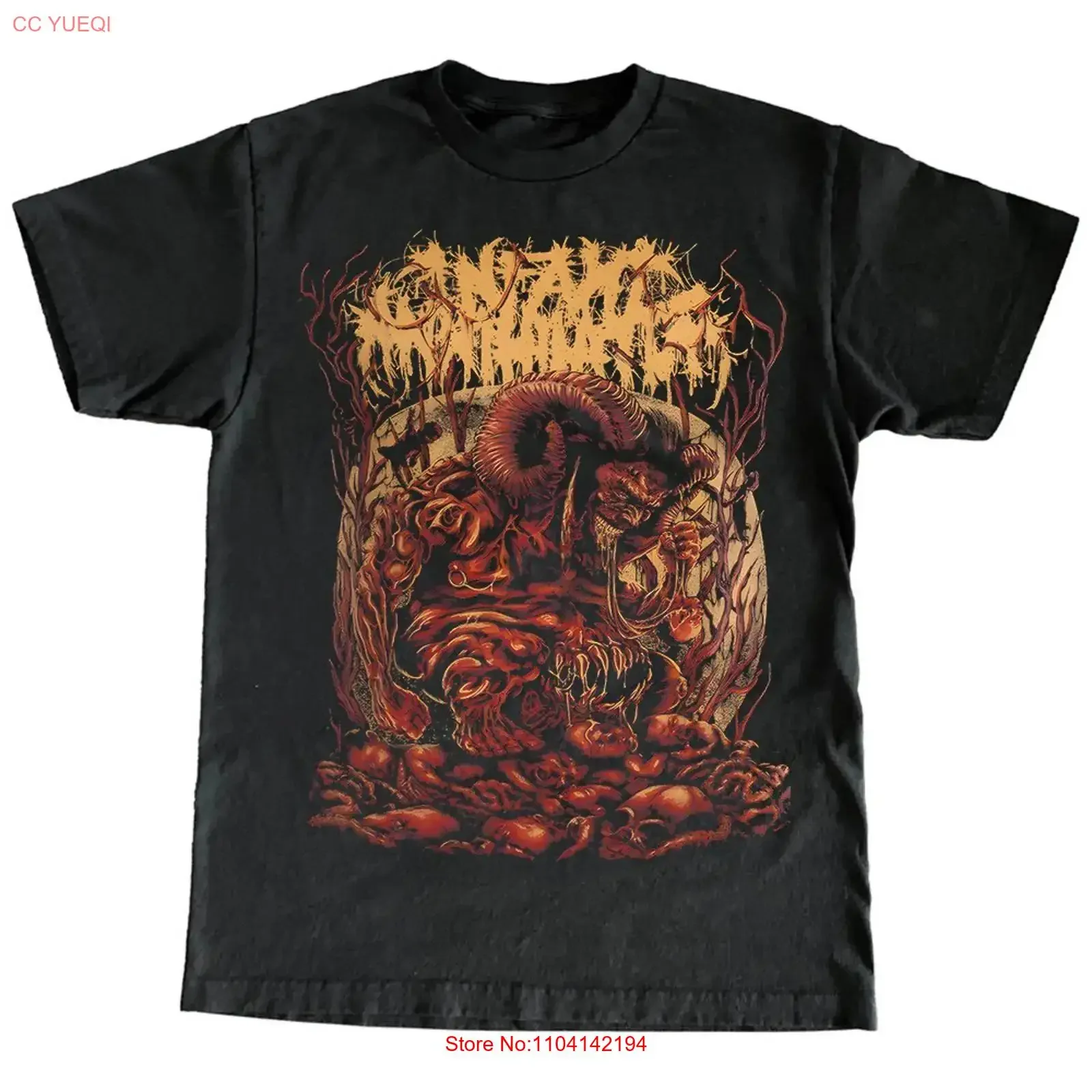 Popular Annihilator Concert S 235XL T Shirt 14D605 vintage Washed Comfortable Breathable homme graphic Stylish Soft