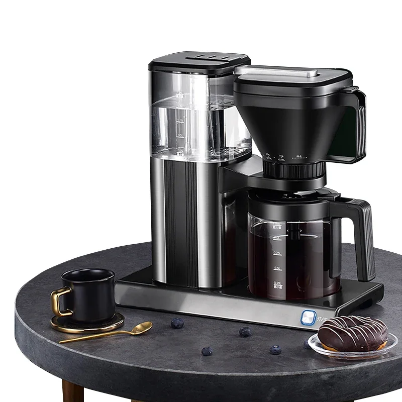 DL-KF1068 coffee machine home small fully semi-automatic drip coffee machine professional coffee machine