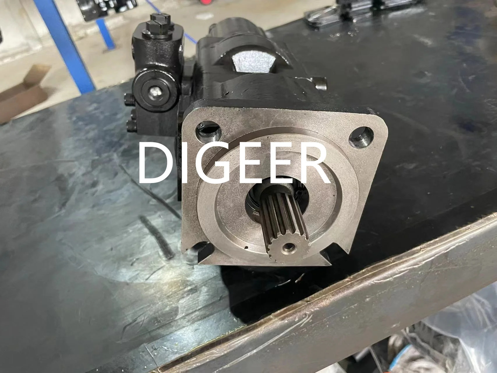 DIGEER for JCB backhoe loader 4c 4cx 4d 4dx 20/925588 20/925356 20/925355 20/925391 triple gear pump main pilot pump trade motor