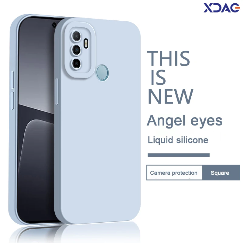 Angel Eyes Phone Case for OPPO A55 A55S A53 A53S A33 A32  A11 A11X A11S A9 2019 A5 2020 A9X 5G Soft Silicone Original Back Cover