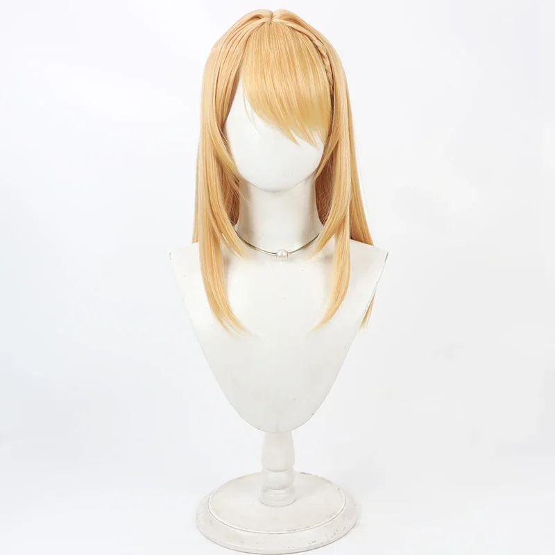 Virtual YouTuber Kaminari Qpi Kaminari Kyuupi Cos Cosplay Wig Halloween Party Prop Synthetic Hair Heat Resistant Fiber + Wig Cap