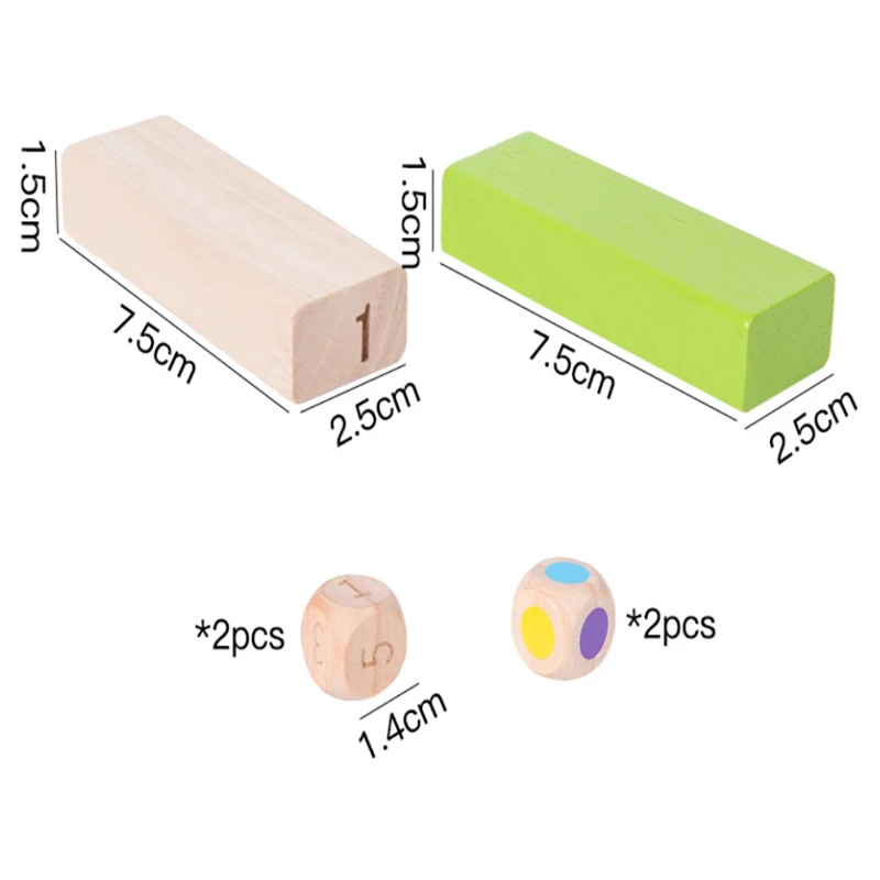 Детская игрушка-головоломка 4-6 детей, деревянная игрушка для раннего образования, резиновые строительные игрушки, настольные цифровые штабелируемые игрушки для родителей и детей