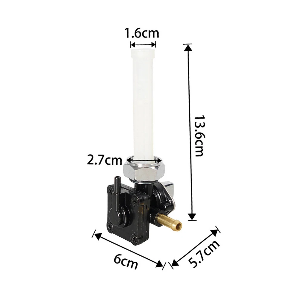 1340CC Fuel Valve Petcock With Male Thread Features Fuel Valve Switch 61338-94D For FLST For FXST For FLT For FXD 1995-2001