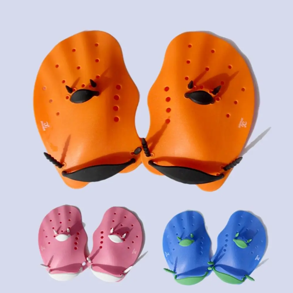 

Гибкие ручные весла для плавания, регулируемые дренажные отверстия, весла для тренировок по плаванию, водонепроницаемое эргономичное весло с перепонками на пальцах