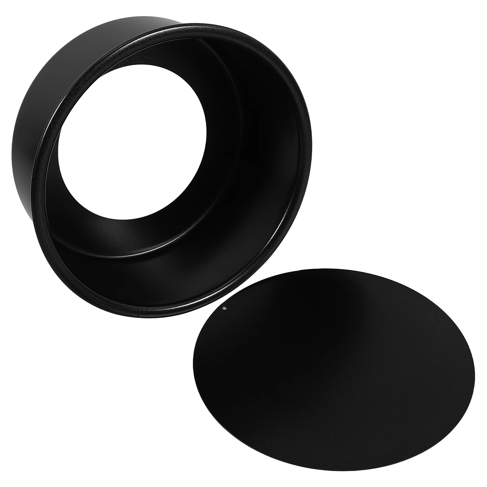 

Live Bottom Cake Mold Round Pans Mini Carbon Steel Detachable Baking Plate Non Stick Oven Safe Easy Clean Household Practical