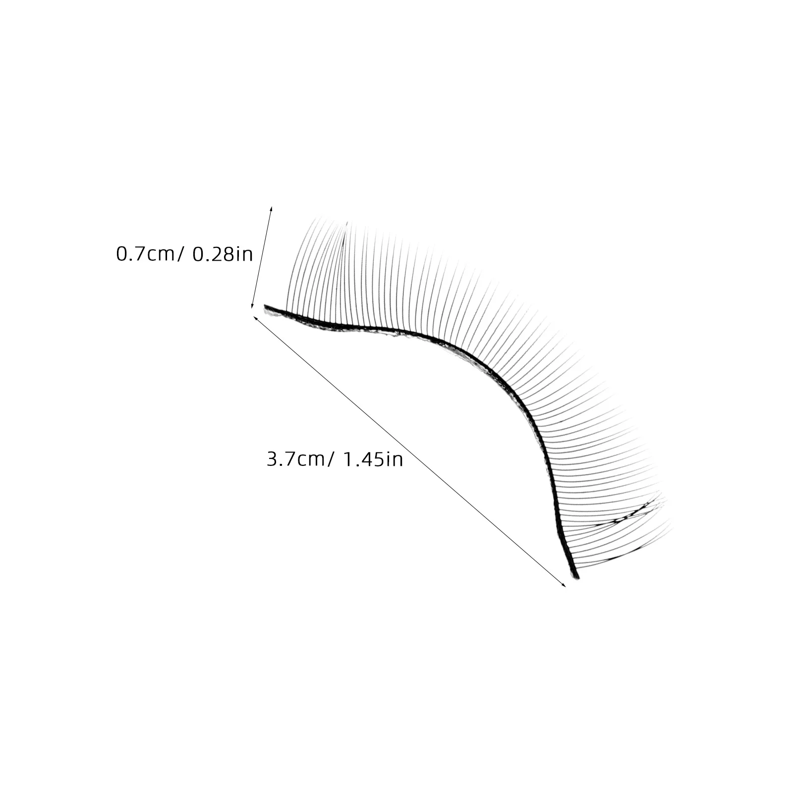 10 قطع من شرائط الرموش الاصطناعية سهلة الممارسة الرموش لتمديد الرموش مجموعات التدريب للمبتدئين ممارسة الرموش