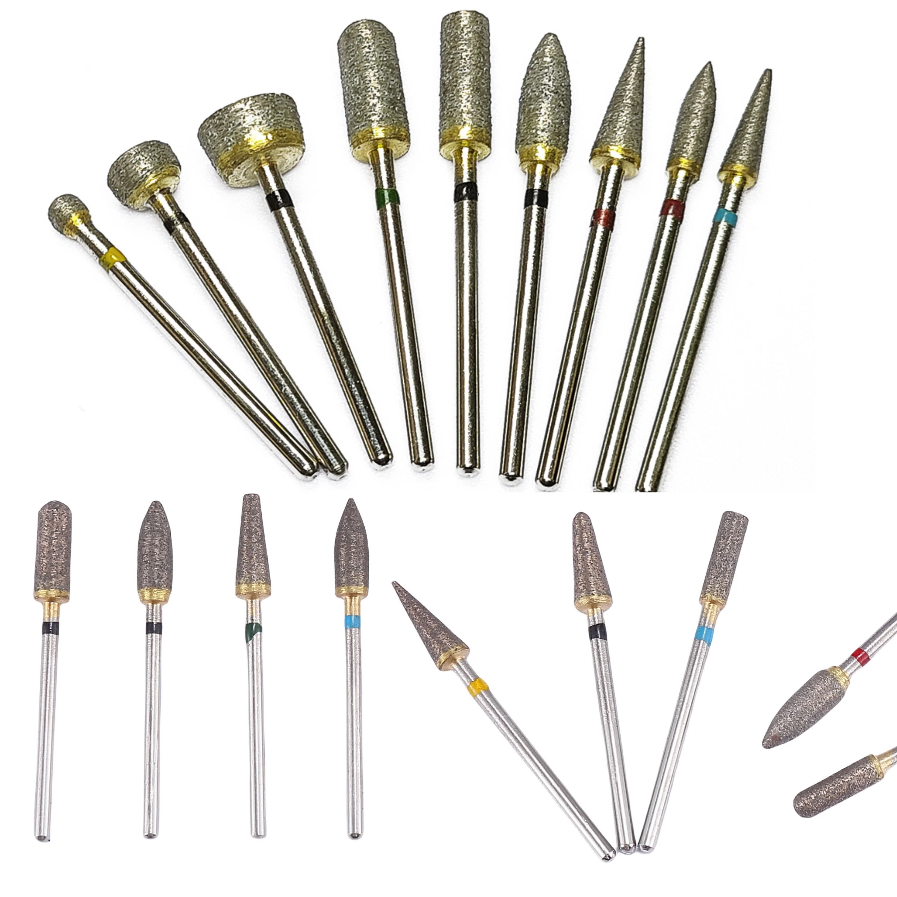 

1 шт./лот стоматологический спеченный алмазный Бур полировщик 2,35 мм лабораторный инструмент Обрезка сверло для металла керамики ювелирных изделий