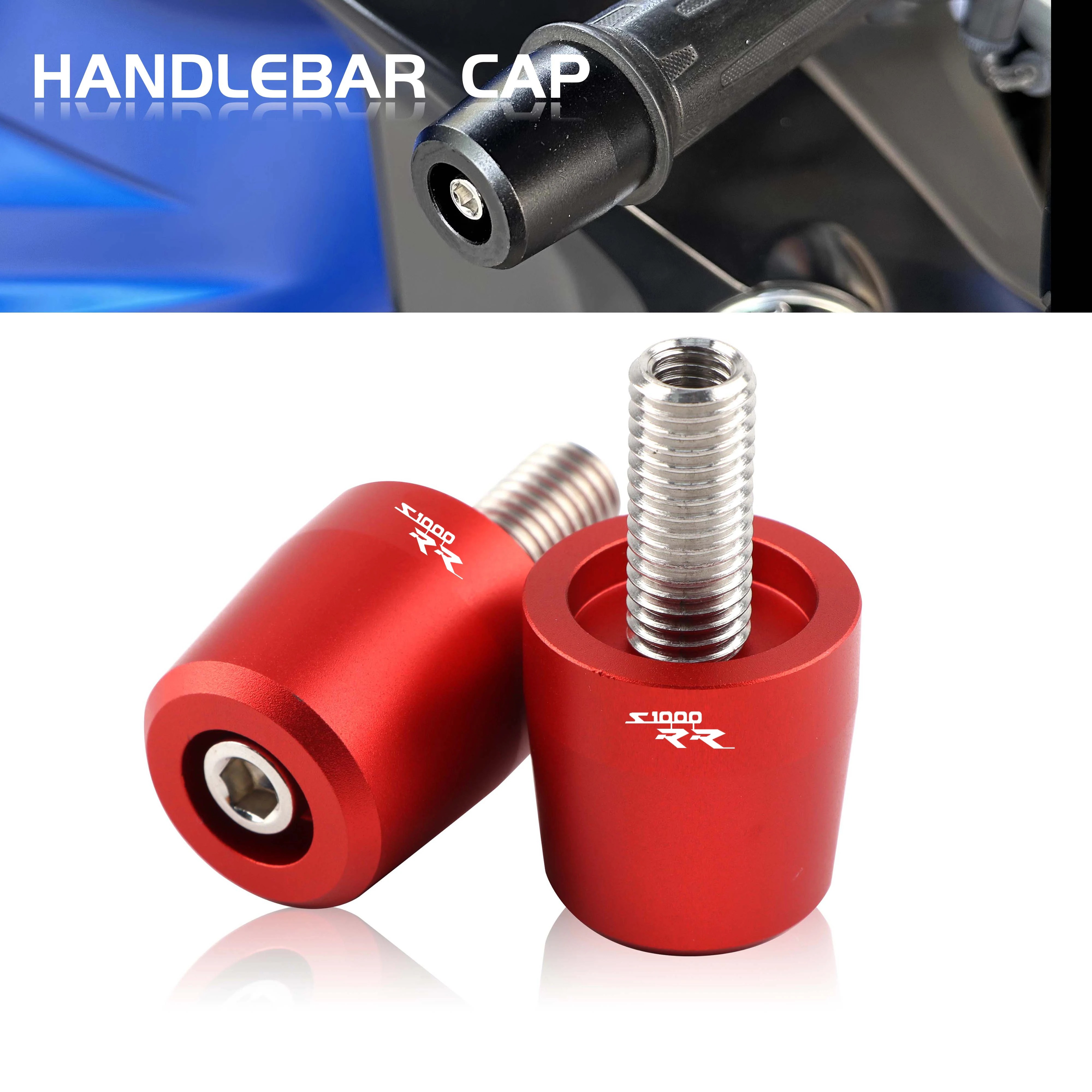 Handlebar Grips Bar End Caps For BMW S1000R HP4 S1000RR S 1000 R/RR 2010-2018 Motorcycle Accessories Ends Moto Bike Parts