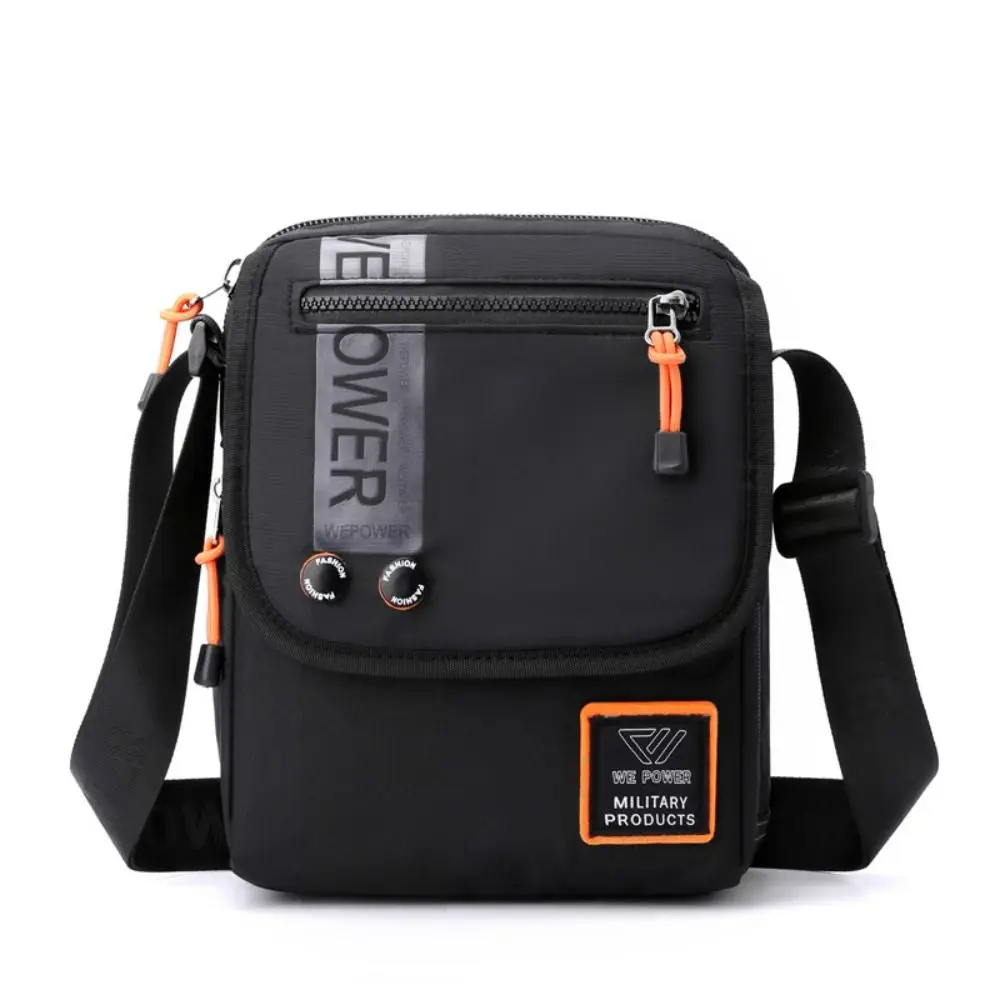 

Casual Nylon Men Crossbody Bag Waterproof Anti-theft Small Sling Messenger Bag Large Capacity Mini Handbag Shoulder Bag