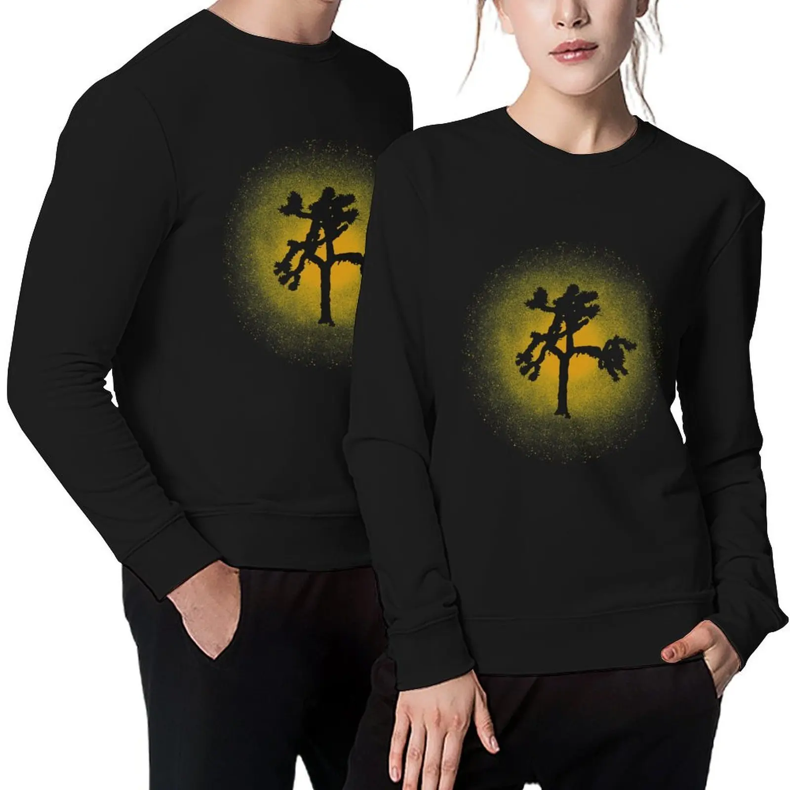 Joshua Tree Gold 30th Pullover autumn clothes men's clothing men clothing aesthetic clothing graphic sweatshirts