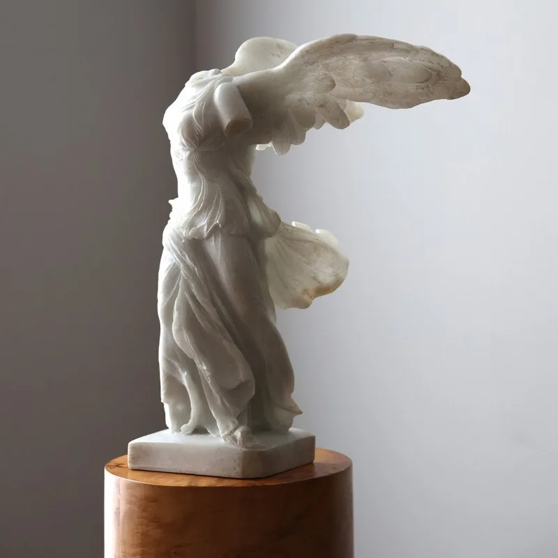 Modern minimalist art ornament victory Muse home decoration creative Greek European character statue ornament