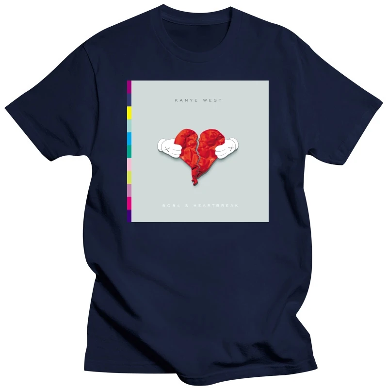 Kanye West 808S And Heartbreak T-Shirt Ultra Cotton Funny Gift For Men Loose Size Tee Shirt