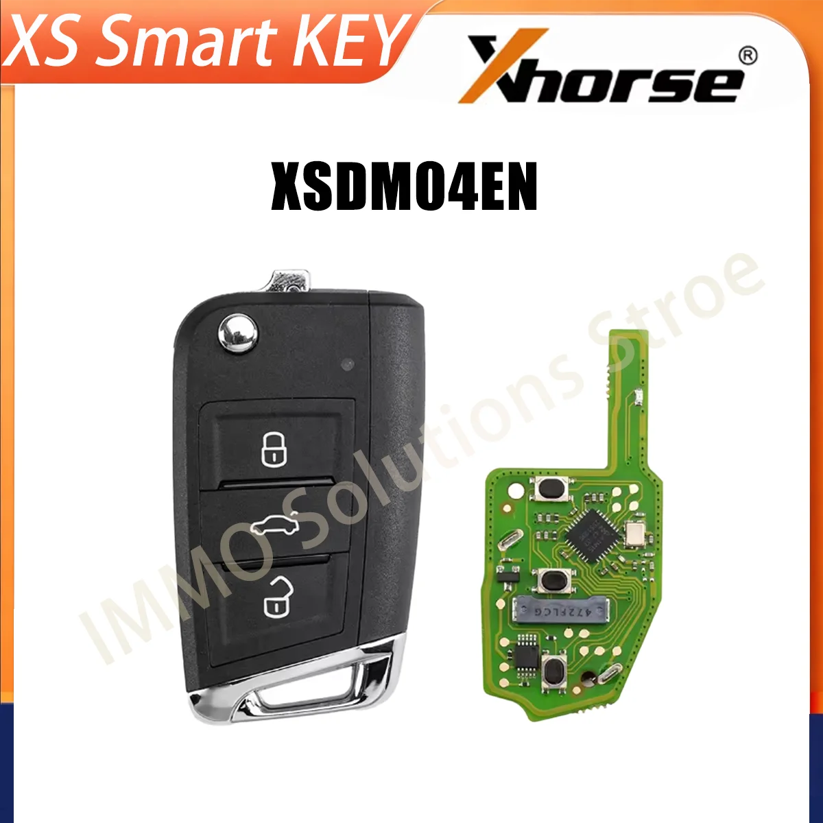 Xhorse XSDM04EN 3 Buttons Universal Smart Remote Key for VVDI2/VVDI Key Tool