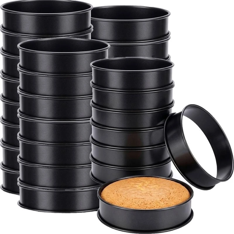 BYBS-Cookie Rings For Baking 4 Inch Cookie Molds For Baking