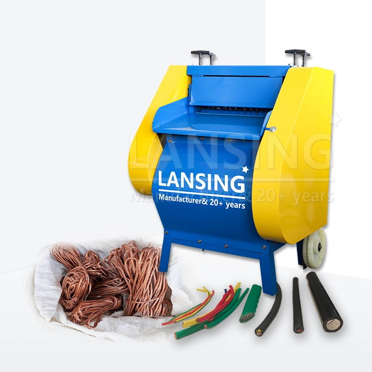 

Strips 200-1200kg Wires Per Day Copper Scrap Recycling Machine Cable Wire Stripper Peeling Equipment Abisolierzange Fur Kabel