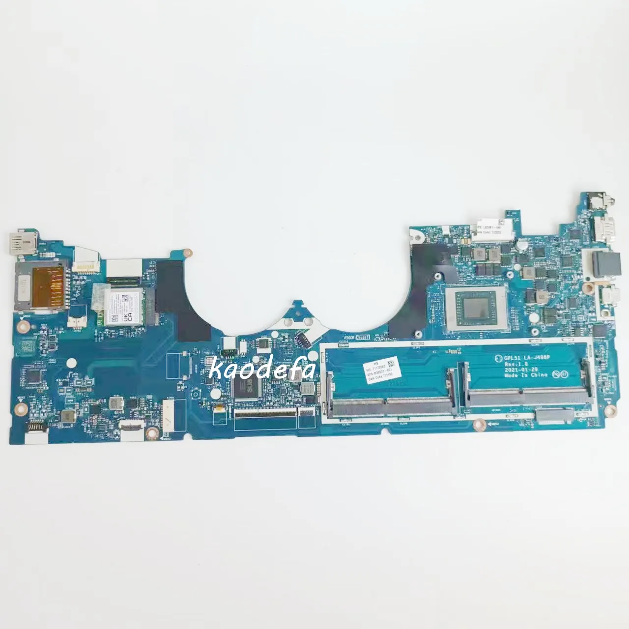 Imagem -03 - para hp Envy Laptop Motherboard X360 15m-ee 15-ee Cpu: R55500u R7-5700u Amd M36931601 M36931001 Testado Totalmente Testado Gpl51 La-j498p